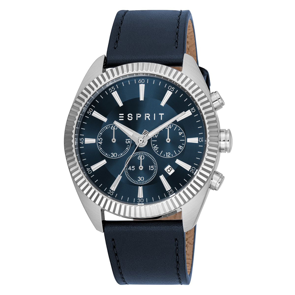 MONTRE ESPRIT HOMME CHRONO CUIR